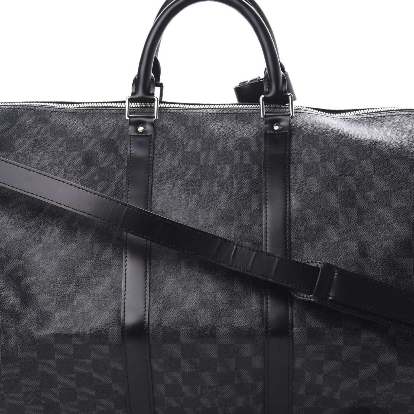 Damier Graphite Keepall Bandouliere 55