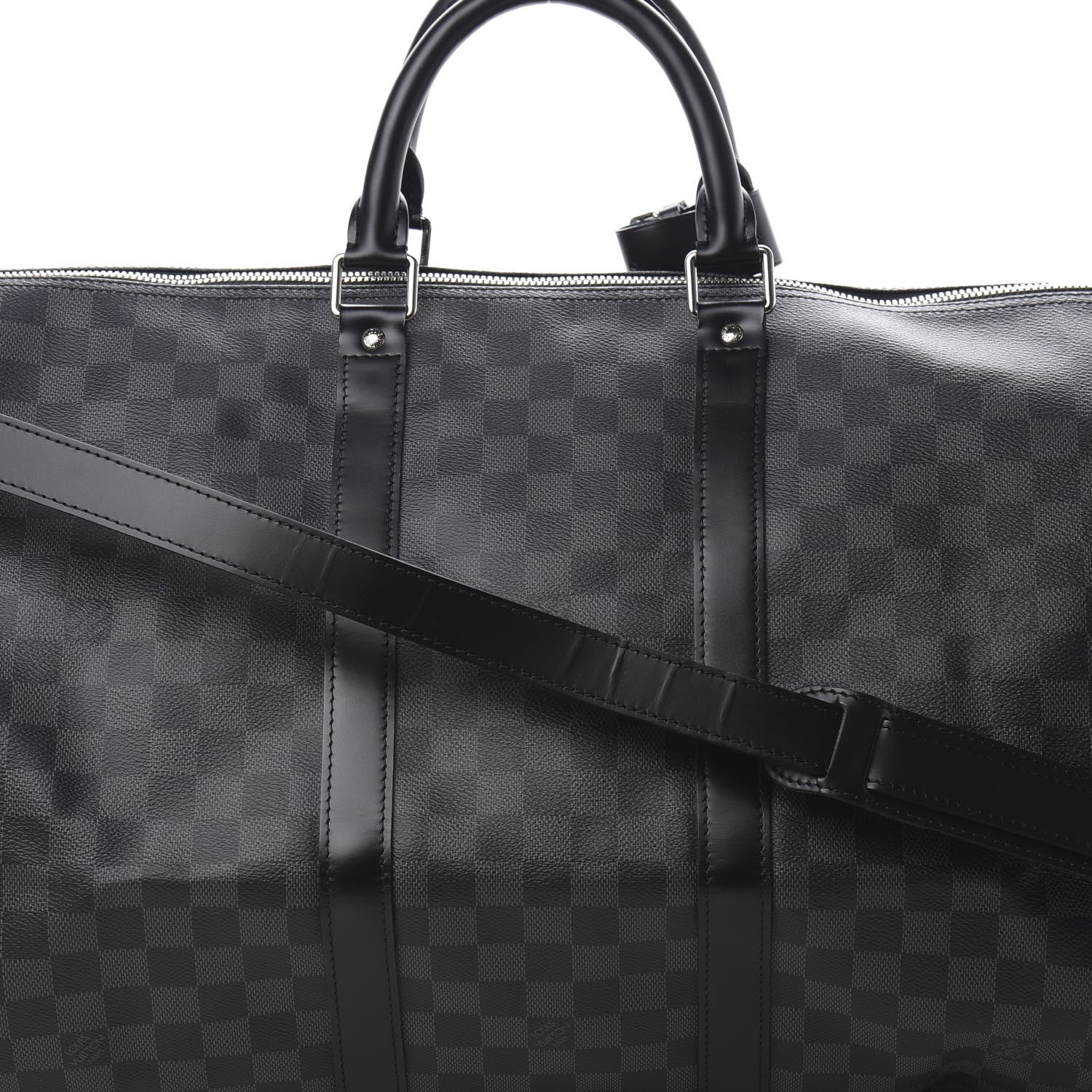 Louis Vuitton Damier Graphite Keepall Bandouliere 55 7 of 10
