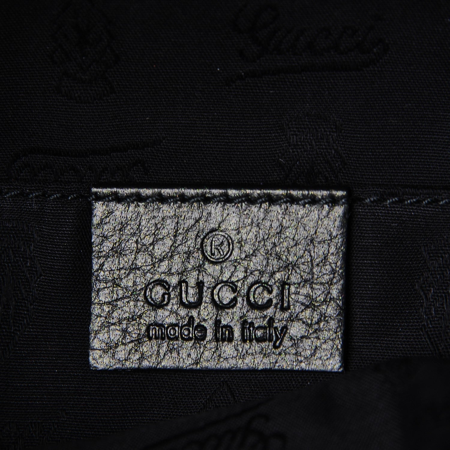 Gucci Calfskin Lucy Folded Clutch Dark Green 6 of 7