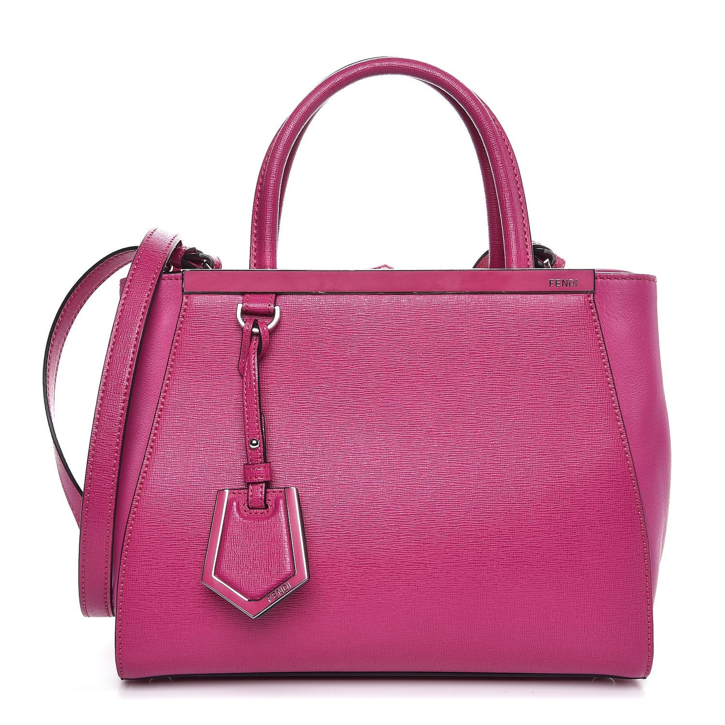 Vitello Elite Petite 2Jours Tote Magenta