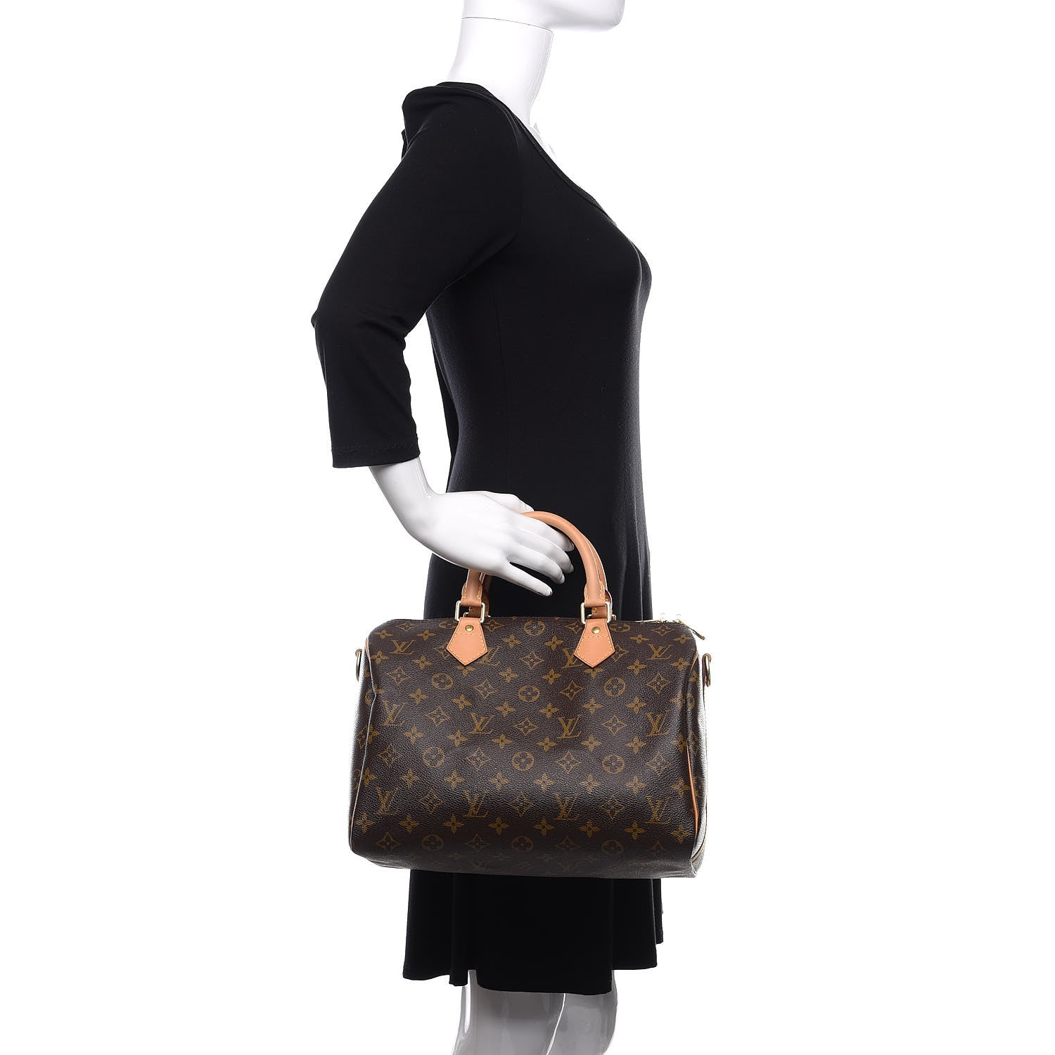 Louis Vuitton Monogram Speedy Bandouliere 30 3 of 11