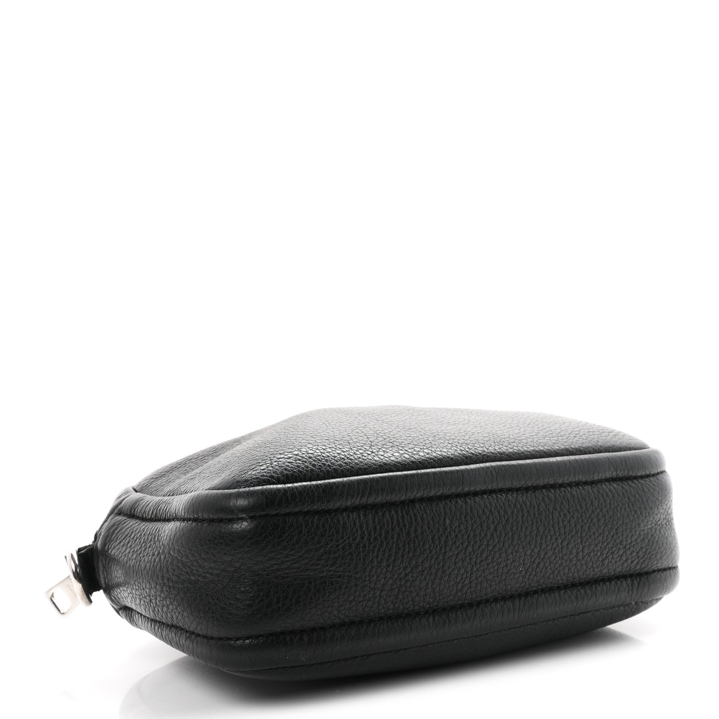 Vitello Daino Soft Camera Crossbody Black