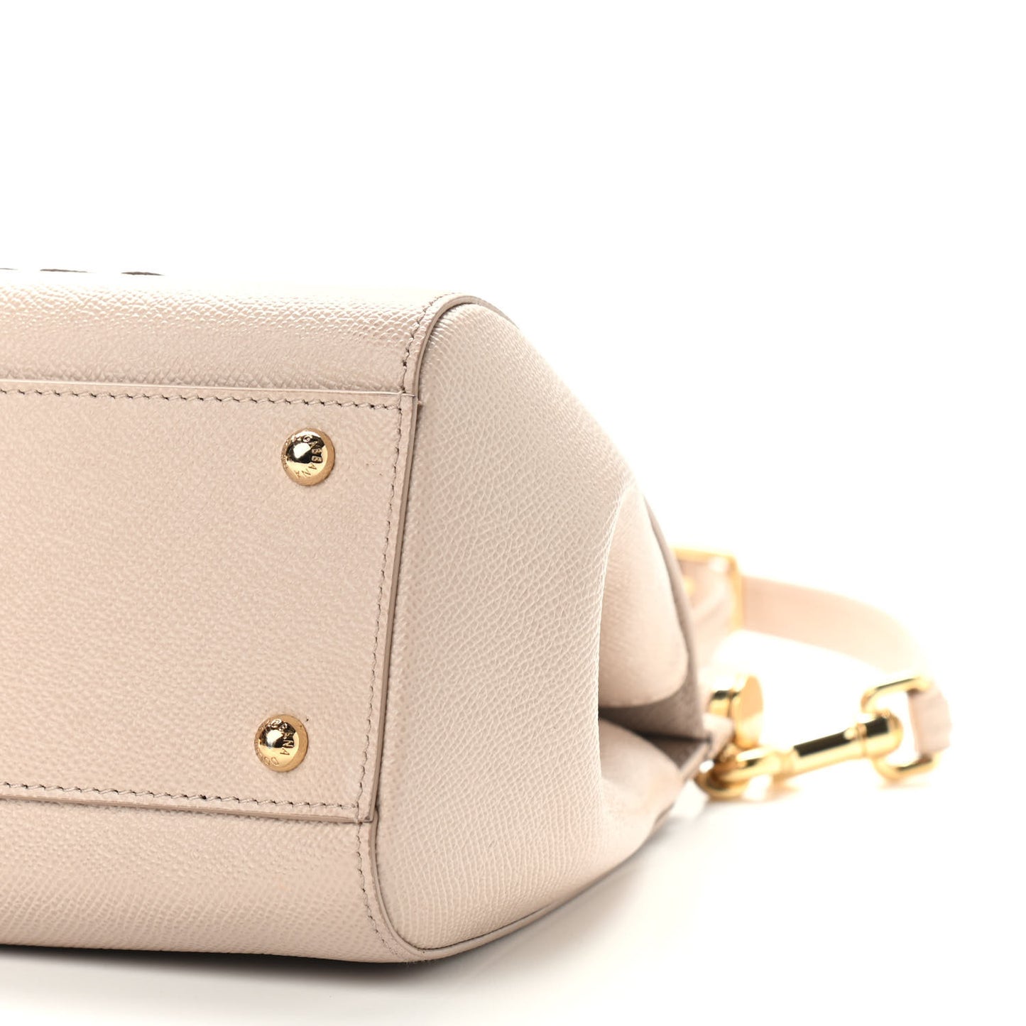 Dauphine Medium DG Family Patch Miss Sicily Satchel Beige