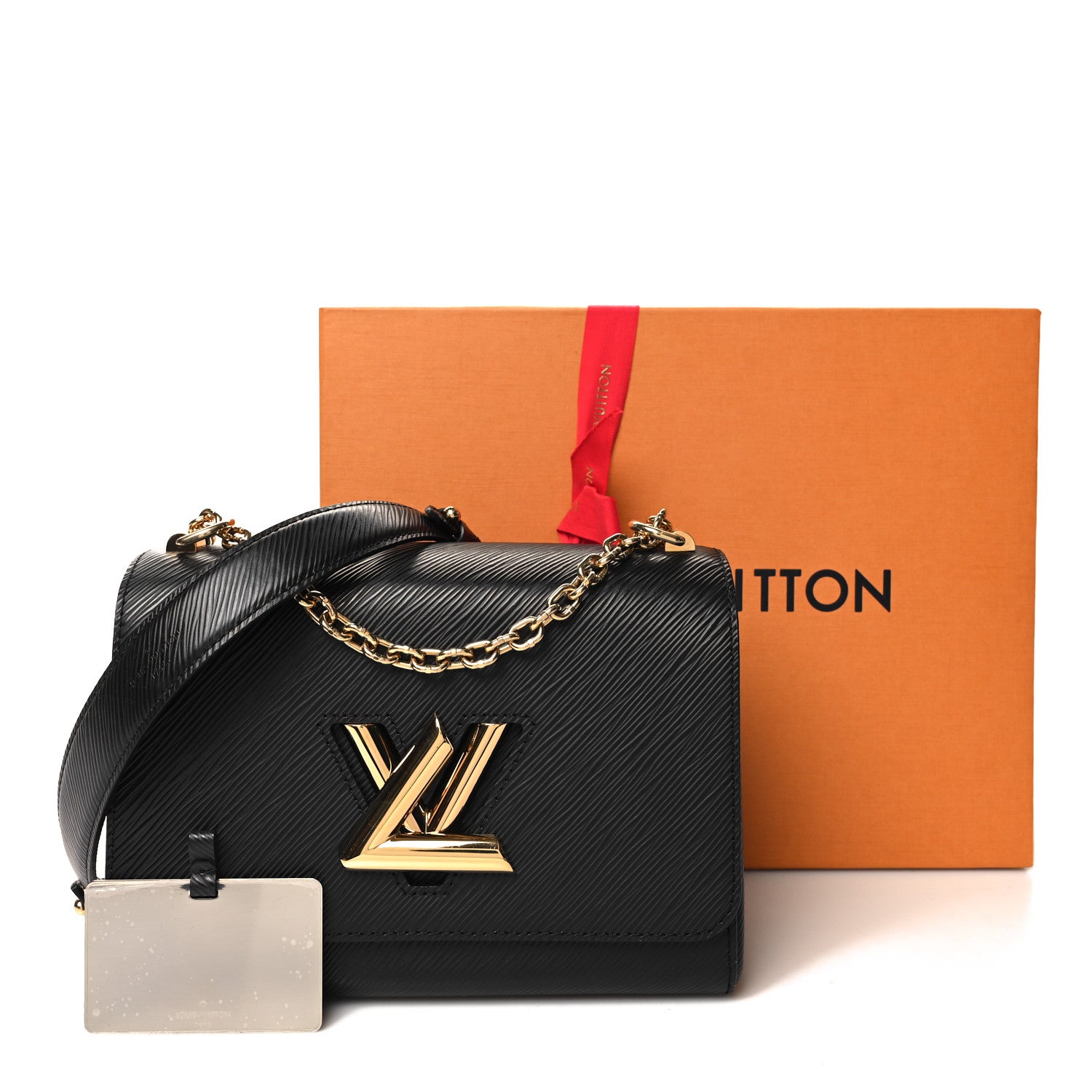 Louis Vuitton Epi Twist Shoulder Bag MM Black 11 of 11