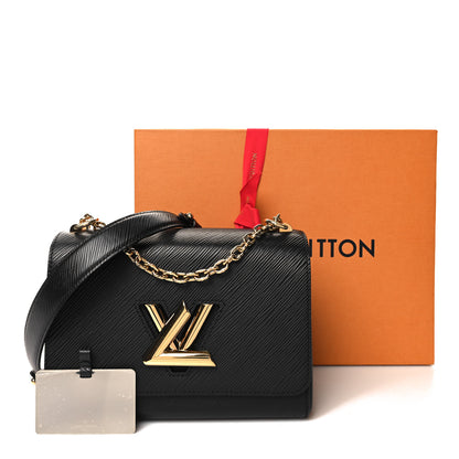Louis Vuitton Epi Twist Shoulder Bag MM Black 11 of 11