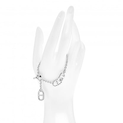 Hermes Sterling Silver PM Parade Bracelet SH 2 of 5