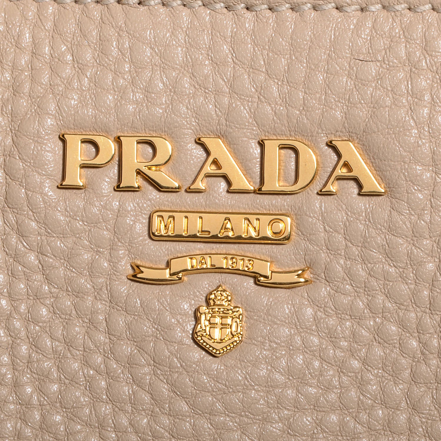 Prada Vitello Daino Shopping Tote Sabbia 20 of 21