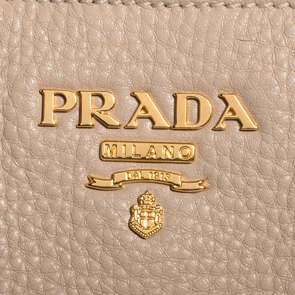 Prada Vitello Daino Shopping Tote Sabbia 20 of 21