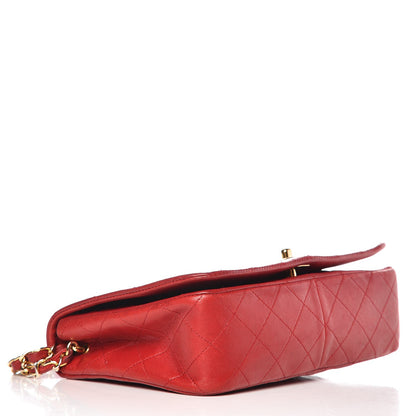 Chanel Lambskin Quilted Small Single Flap Red 4 of 14