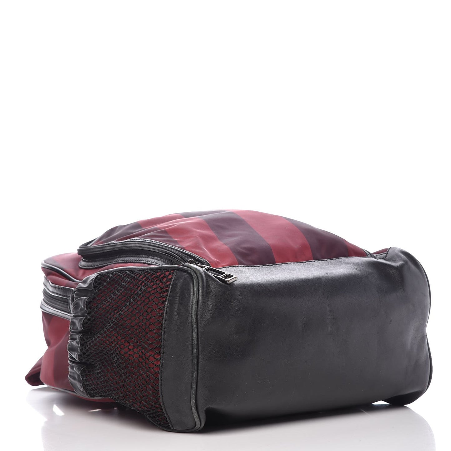 Nylon Supernova Check Backpack Red