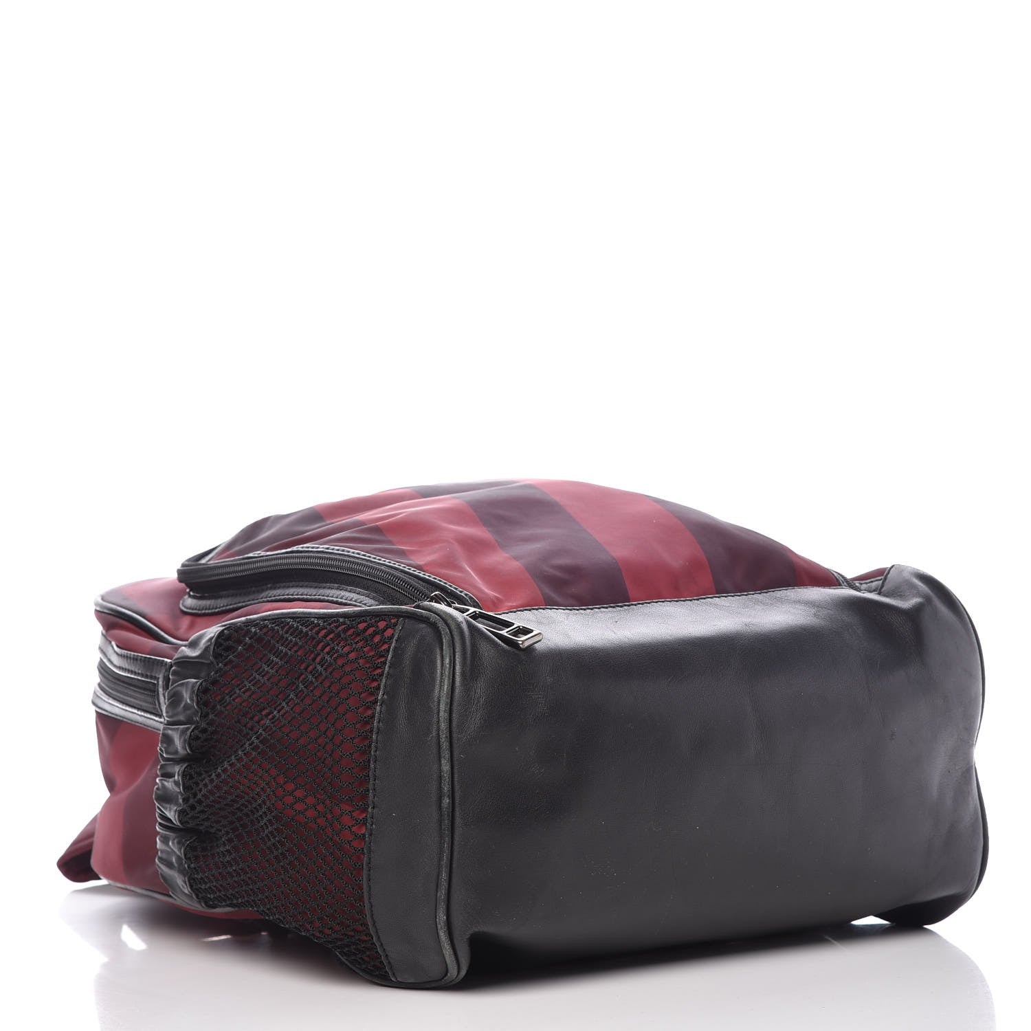 Burberry Nylon Supernova Check Backpack Red 4 of 16