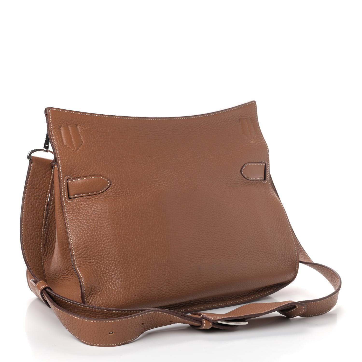 Hermes Taurillon Clemence Jypsiere 34 Gold 2 of 6