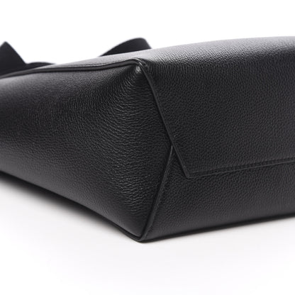 Celine Soft Grained Calfskin Small Sangle Bucket Bag Black 9 of 10