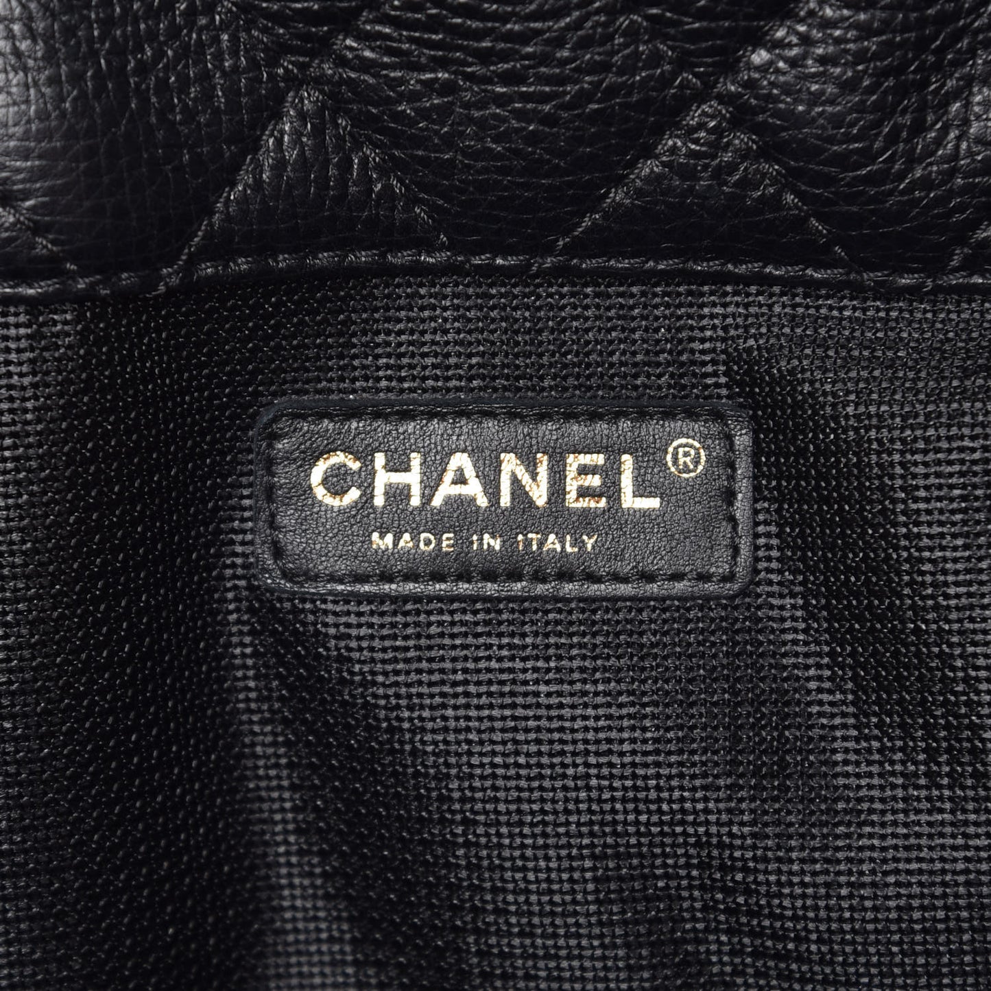Calfskin Quilted XXL Travel Flap Bag Black