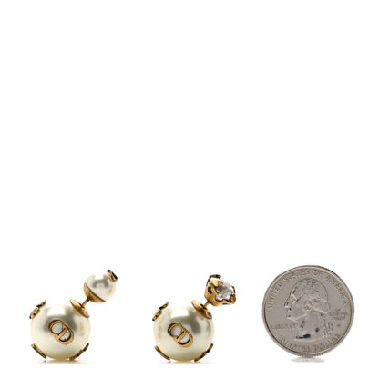 Christian Dior Mise En Dior Tribal Crystal Charm Earrings 2 of 4