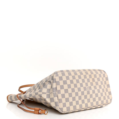Louis Vuitton Damier Azur Neverfull MM 7 of 23