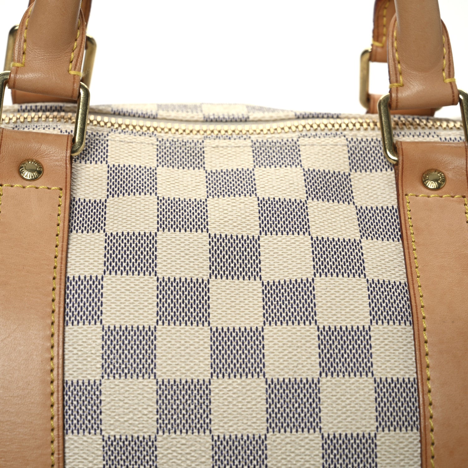 Louis Vuitton Damier Azur Keepall Bandouliere 55 8 of 22