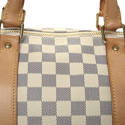 Louis Vuitton Damier Azur Keepall Bandouliere 55 8 of 22