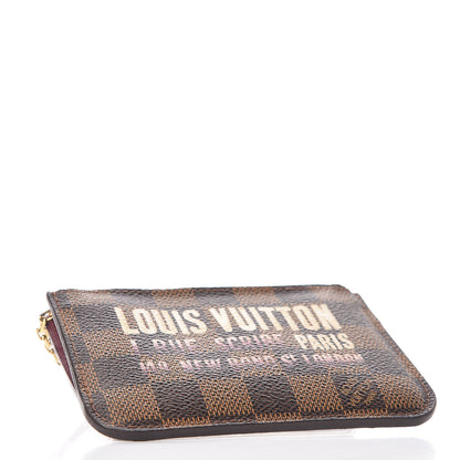 Louis Vuitton Damier Ebene Scribe Affiche Key Pouch 4 of 7