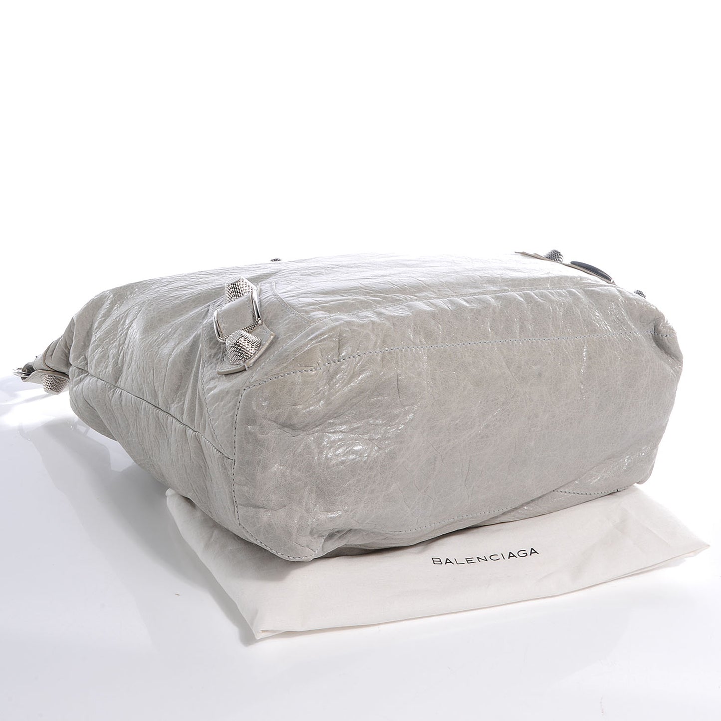 Agneau Giant 21 Silver Hardware Day Hobo Argent