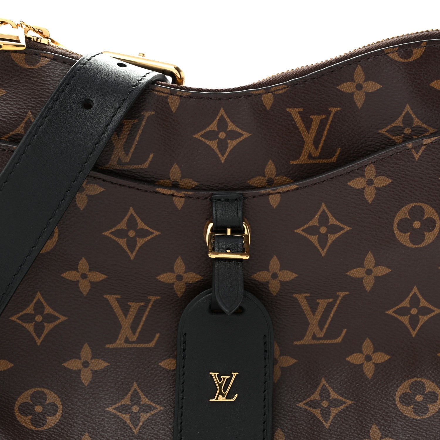 Louis Vuitton Monogram Odeon PM Black 7 of 13