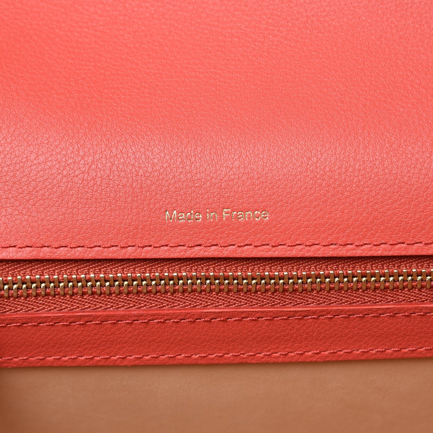 Calfskin PM Madame Shoulder Bag Coral