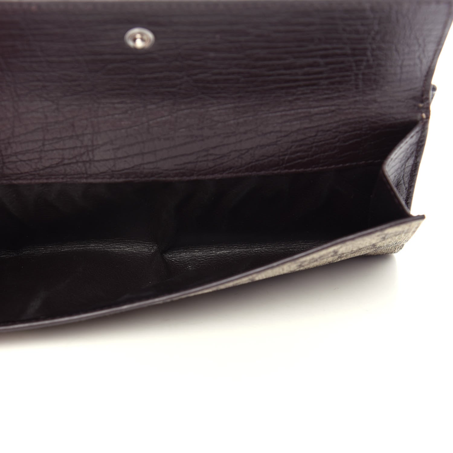 Gucci GG Plus Monogram Ladies GG Continental Wallet Beige Ebony Cocoa 8 of 9