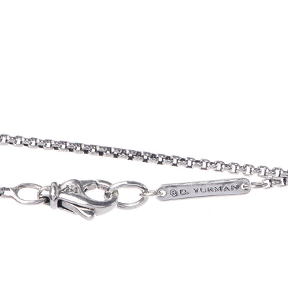 David Yurman Sterling Silver Elements Station Necklace 4 of 4