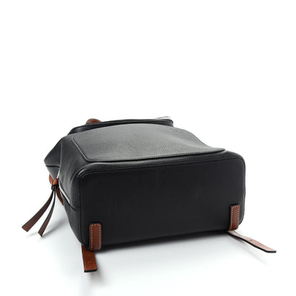 Loewe Calfskin Small Goya Backpack Black Tan 3 of 10