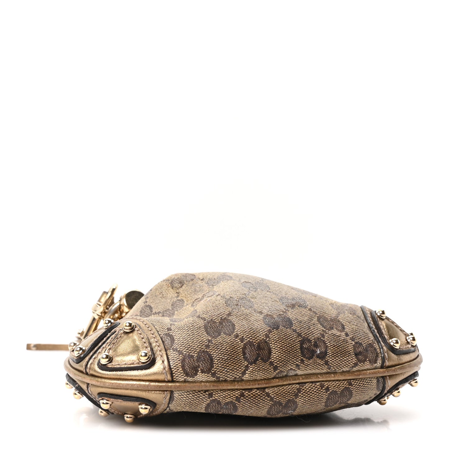 Monogram Mini Indy Top Handle Bag Metallic Gold
