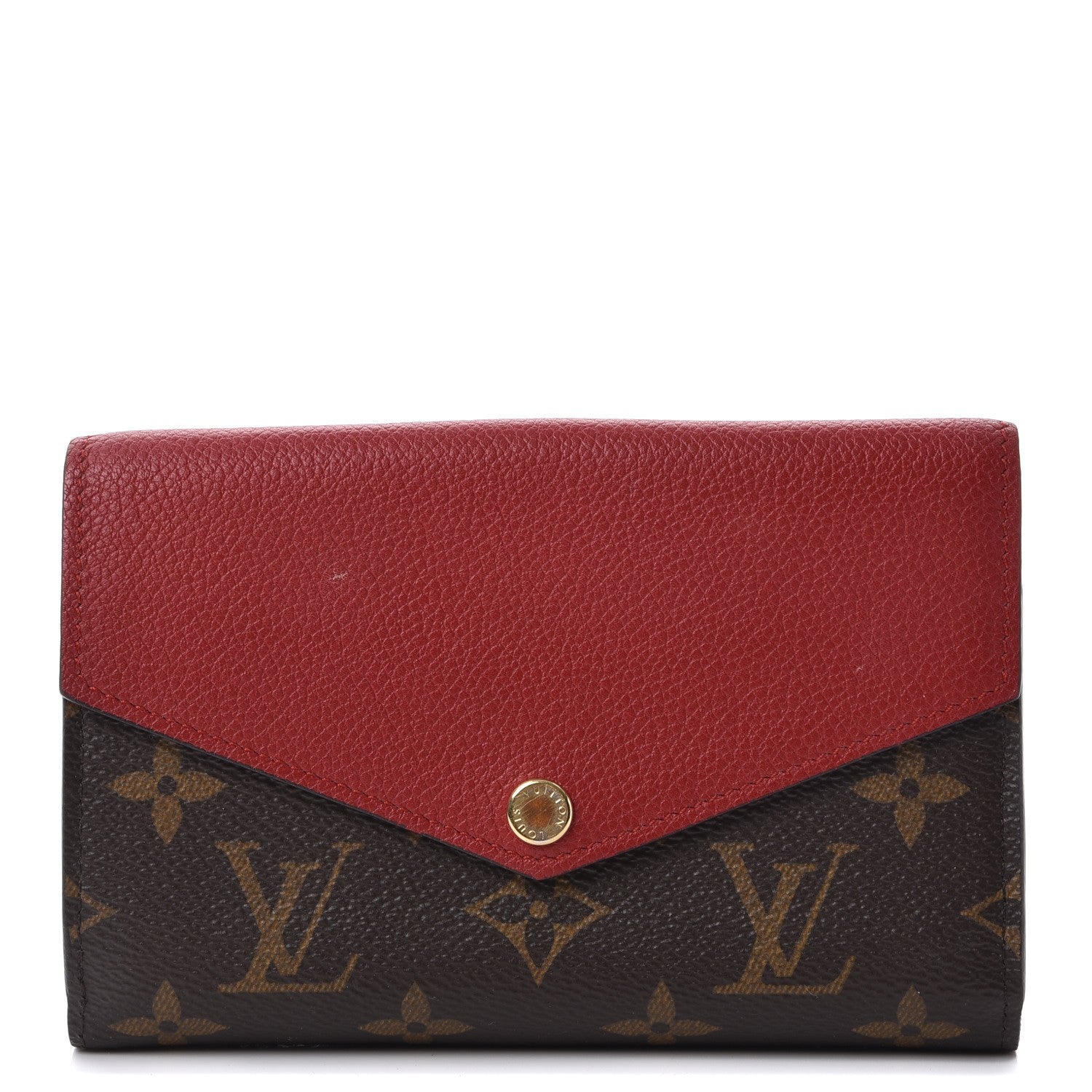 Louis Vuitton Monogram Pallas Compact Wallet Cherry 1 of 10