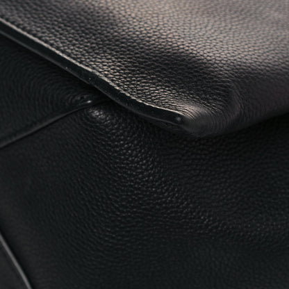Celine Baby Grained Calfskin Medium Tri-Fold Bag Black 8 of 13