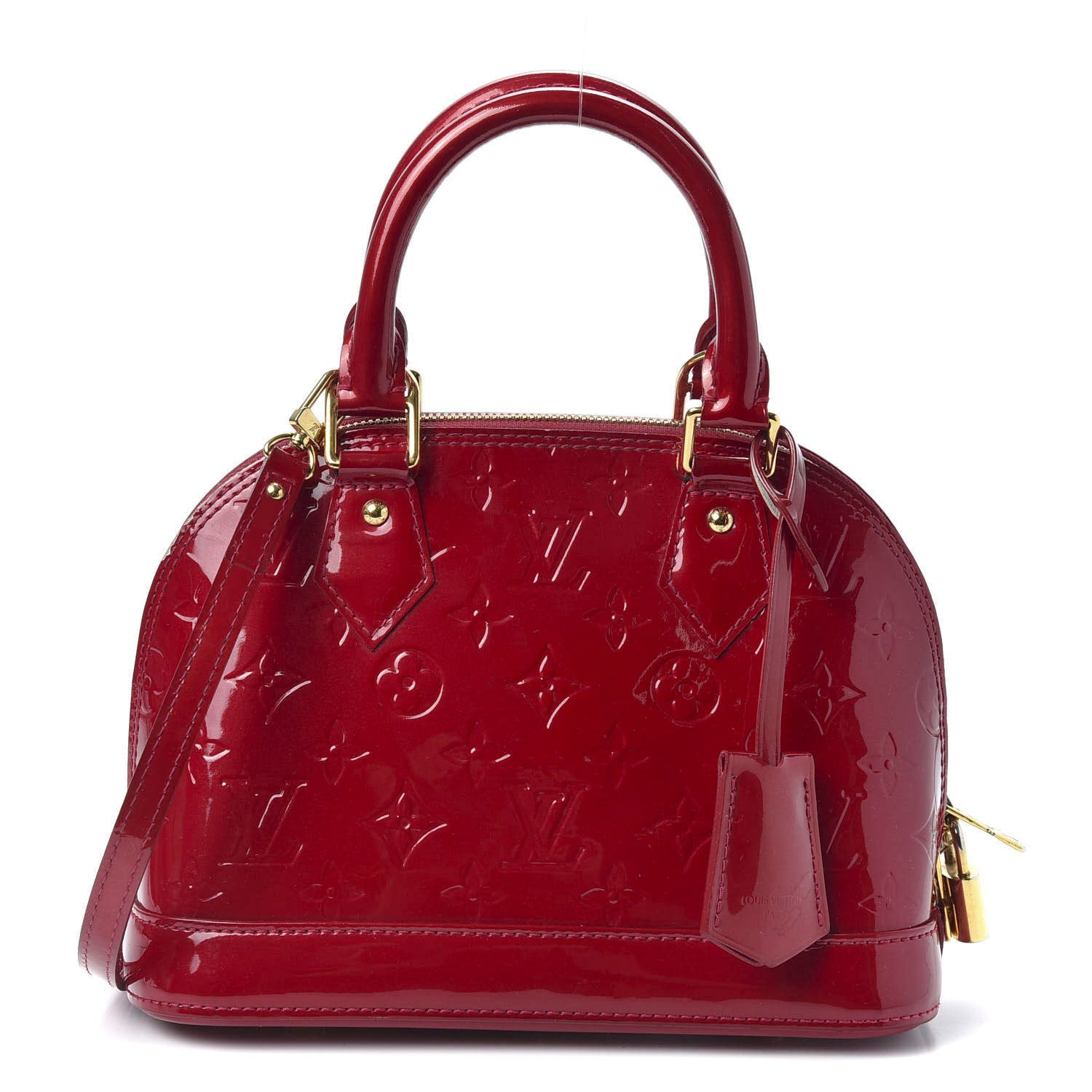 Louis Vuitton Vernis Alma BB Pomme D'Amour 1 of 10