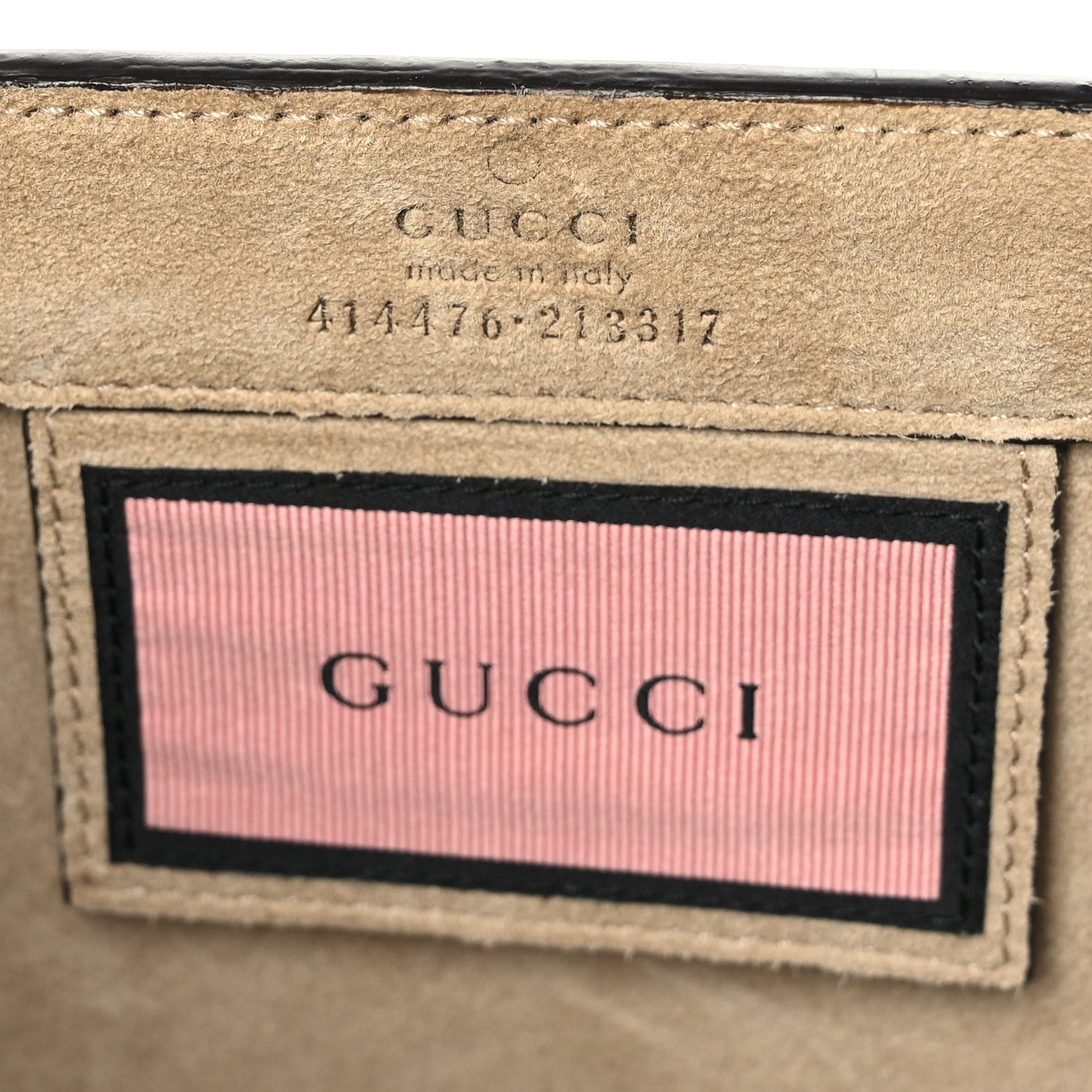 Gucci Calfskin GucciGhost Medium XL Tote Blue Agata Hibiscus Red 6 of 8
