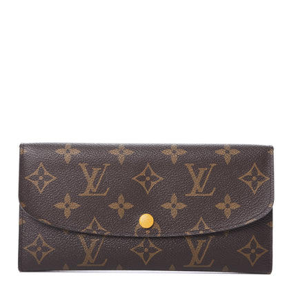 Louis Vuitton Monogram Emilie Wallet Mimosa 2 of 14