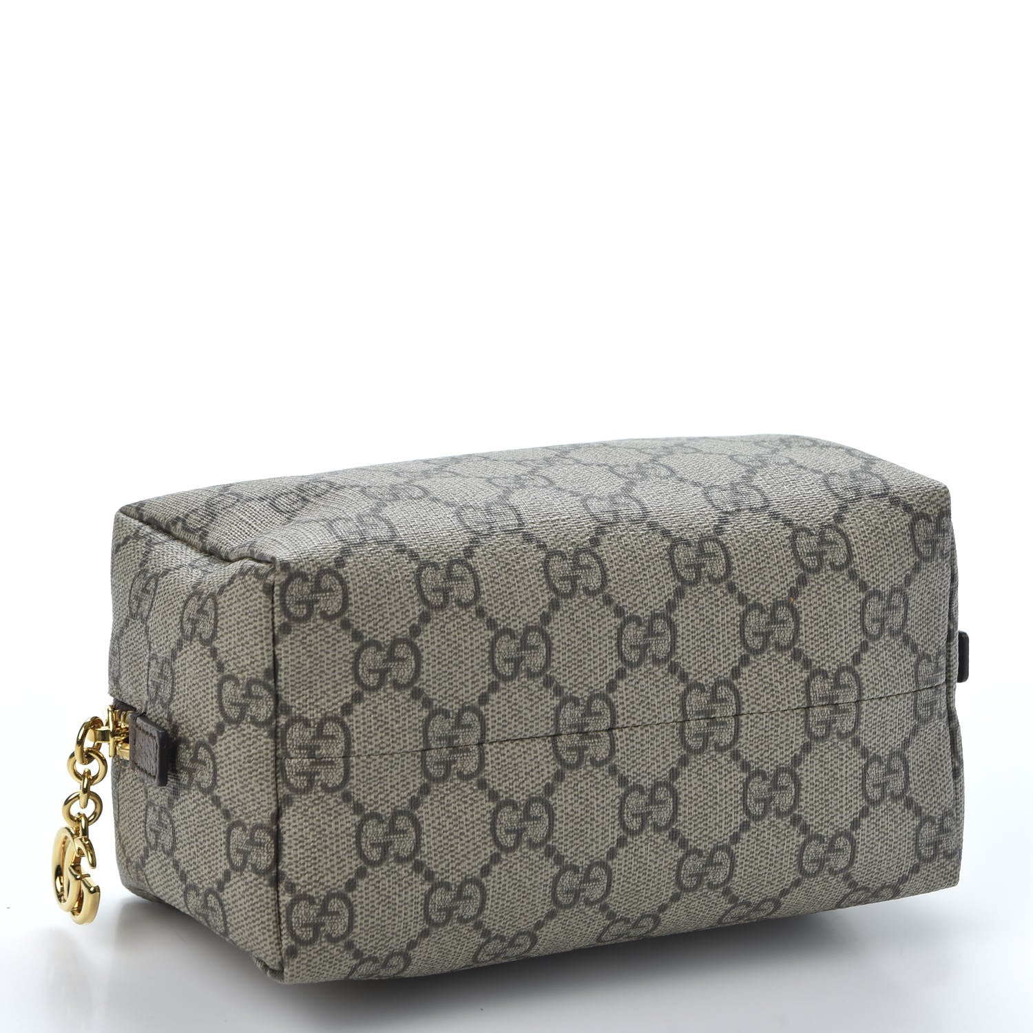 Gucci Soft GG Supreme Monogram Calfskin Medium Ophidia Cosmetic Case Beige Ebony New Acero 3 of 9