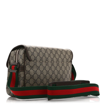Gucci GG Supreme Small Messenger Bag Beige Ebony 3 of 9