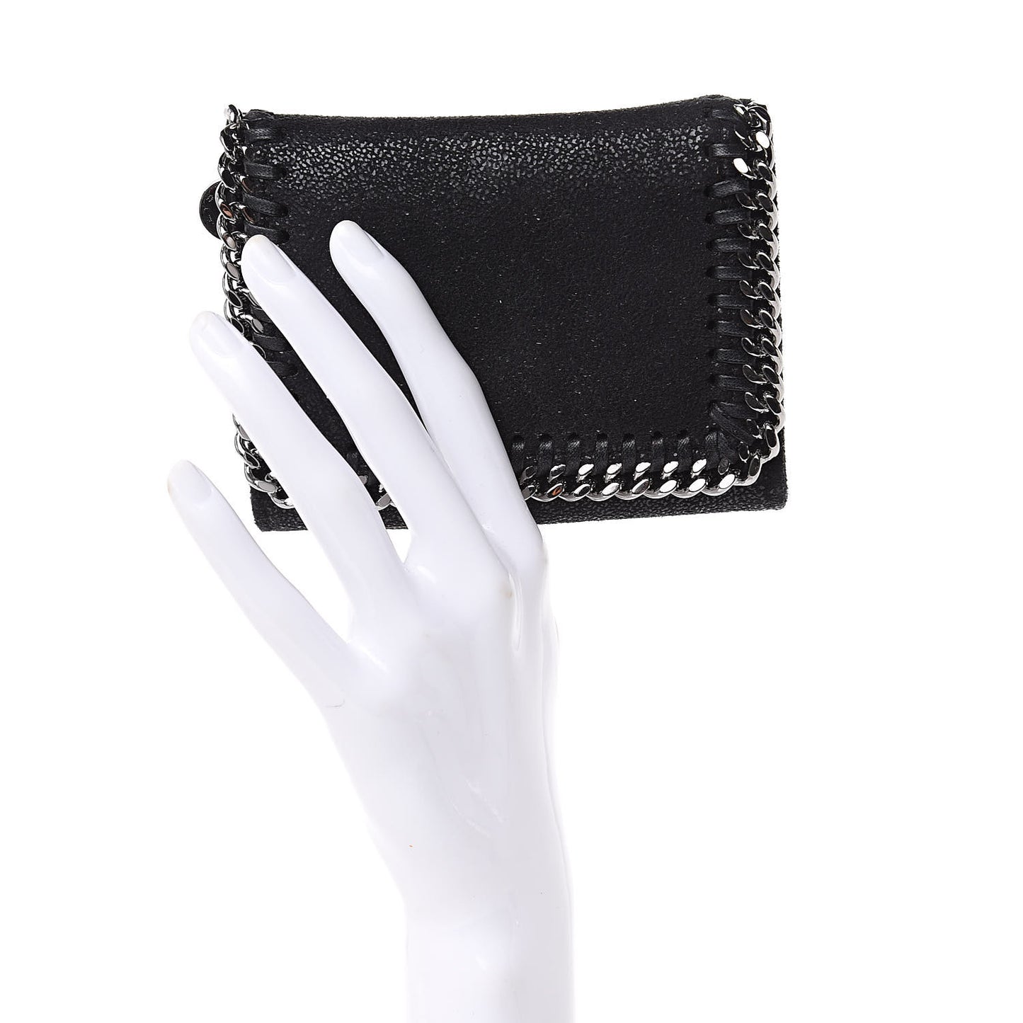 Shaggy Deer Falabella Small Wallet Black