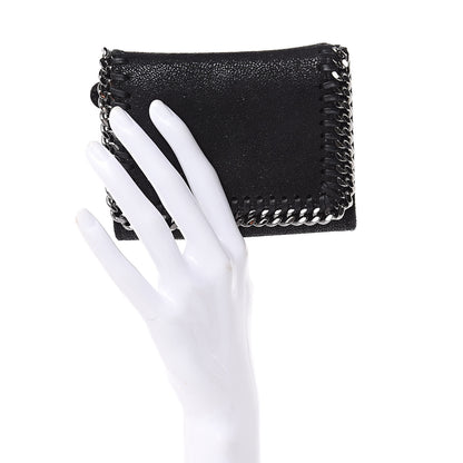 Stella McCartney Shaggy Deer Falabella Small Wallet Black 2 of 6