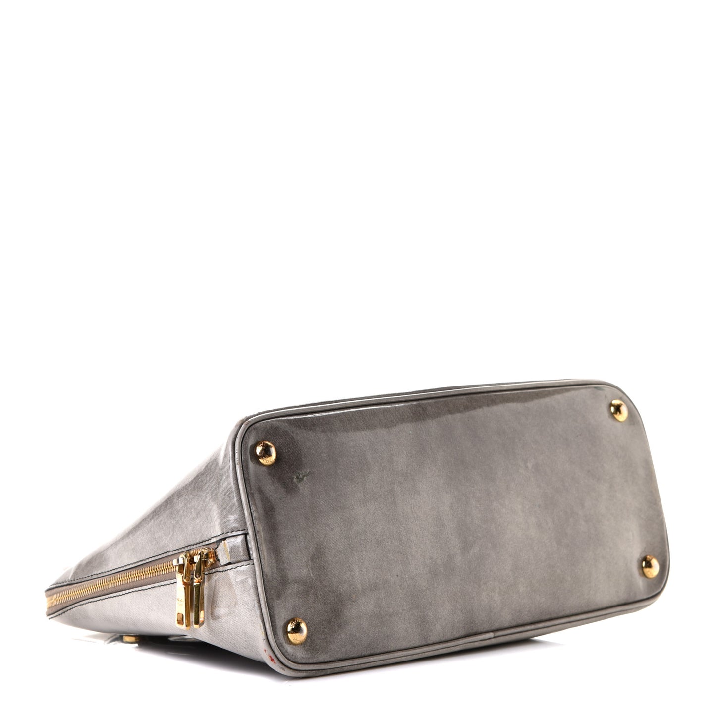 Spazzolato Promenade Tote Quarzo Fume