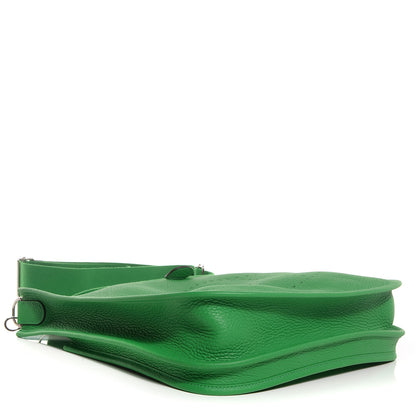 Hermes Taurillon Clemence Evelyne III PM Bambou 10 of 16