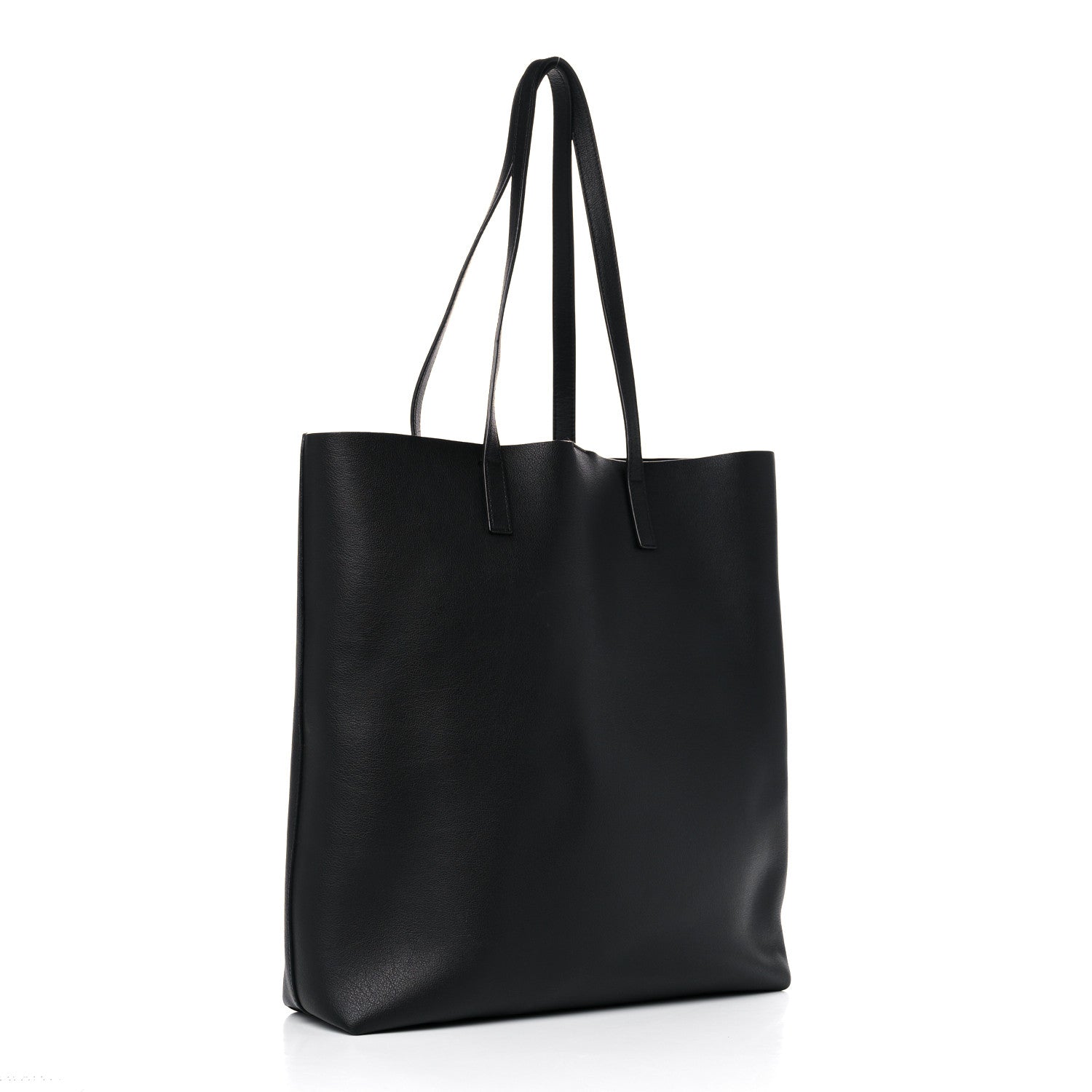 Saint Laurent Calfskin Medium Shopping Tote Black 3 of 13
