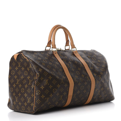Louis Vuitton Monogram Keepall 50 2 of 8