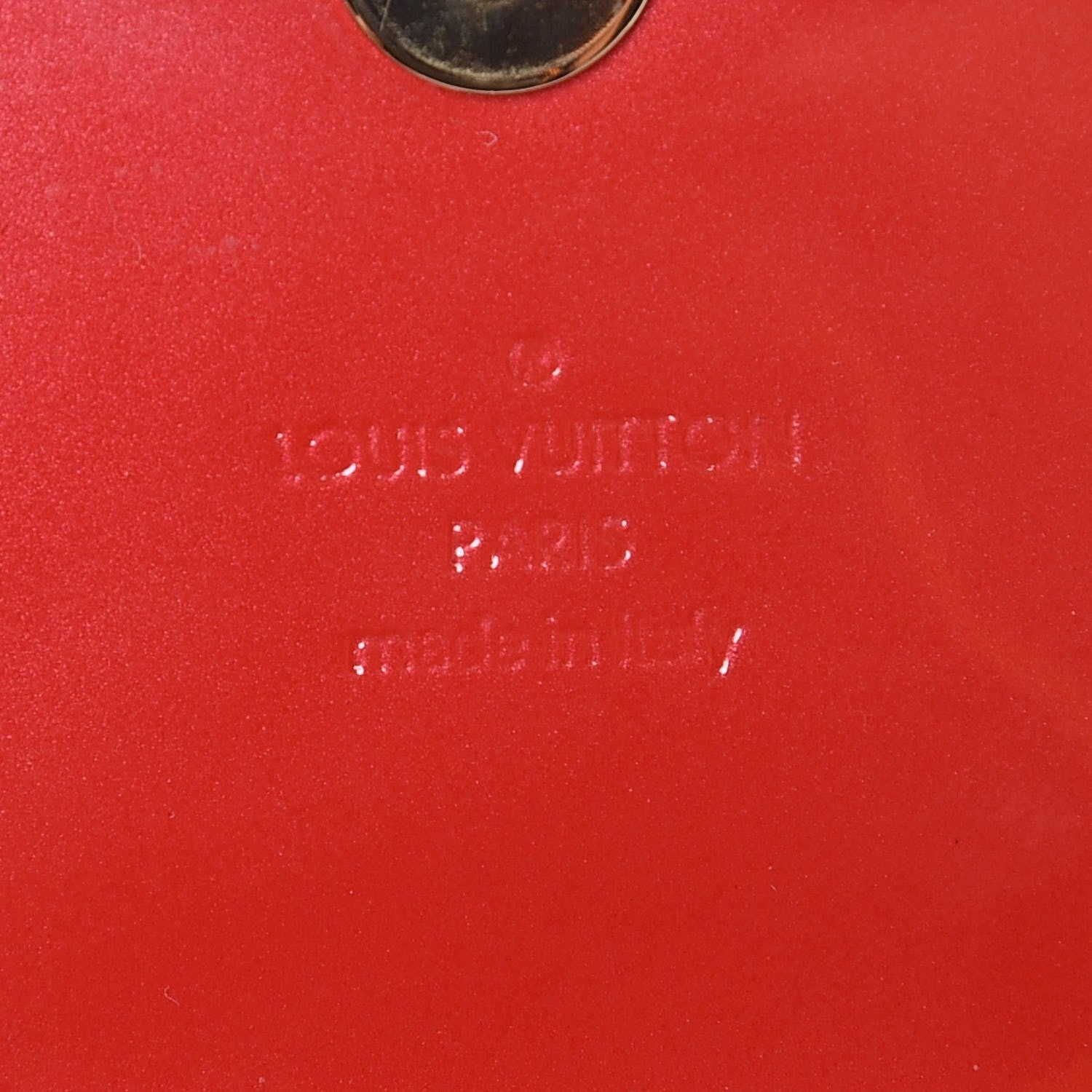 Louis Vuitton Patent Sobe Clutch Grenadine 6 of 10