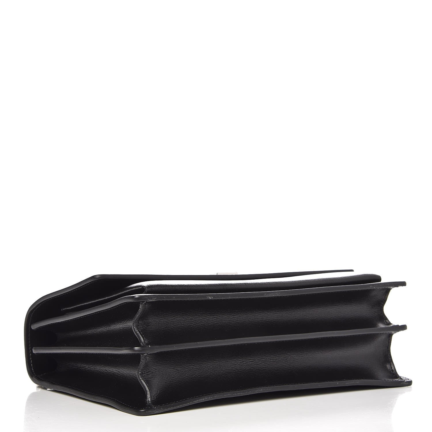 Saint Laurent Calfskin Large Monogram Sunset Black 5 of 8