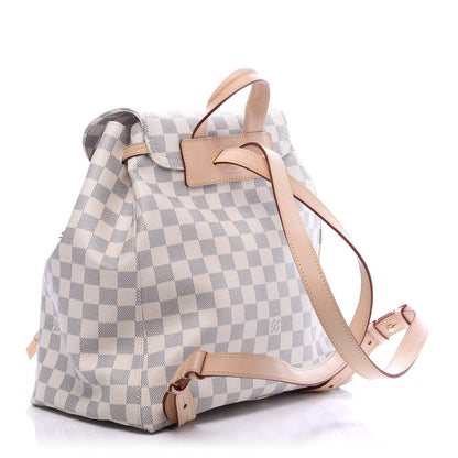Louis Vuitton Damier Azur Sperone Backpack 2 of 9