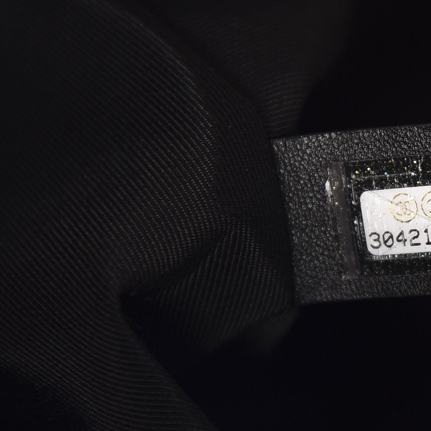 Shearling Tweed Jumbo Single Flap Black White