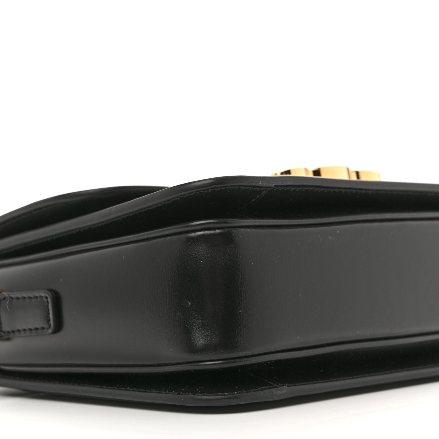 Shiny Calfskin Teen Triomphe Black