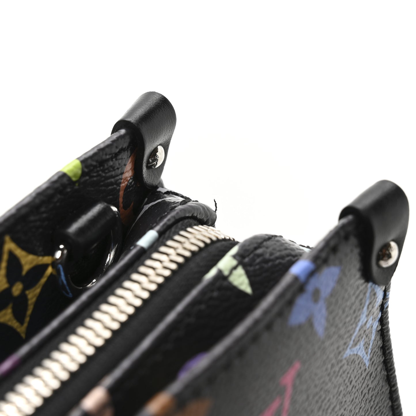 LV X TM Monogram Multicolor OnTheGo East West Black