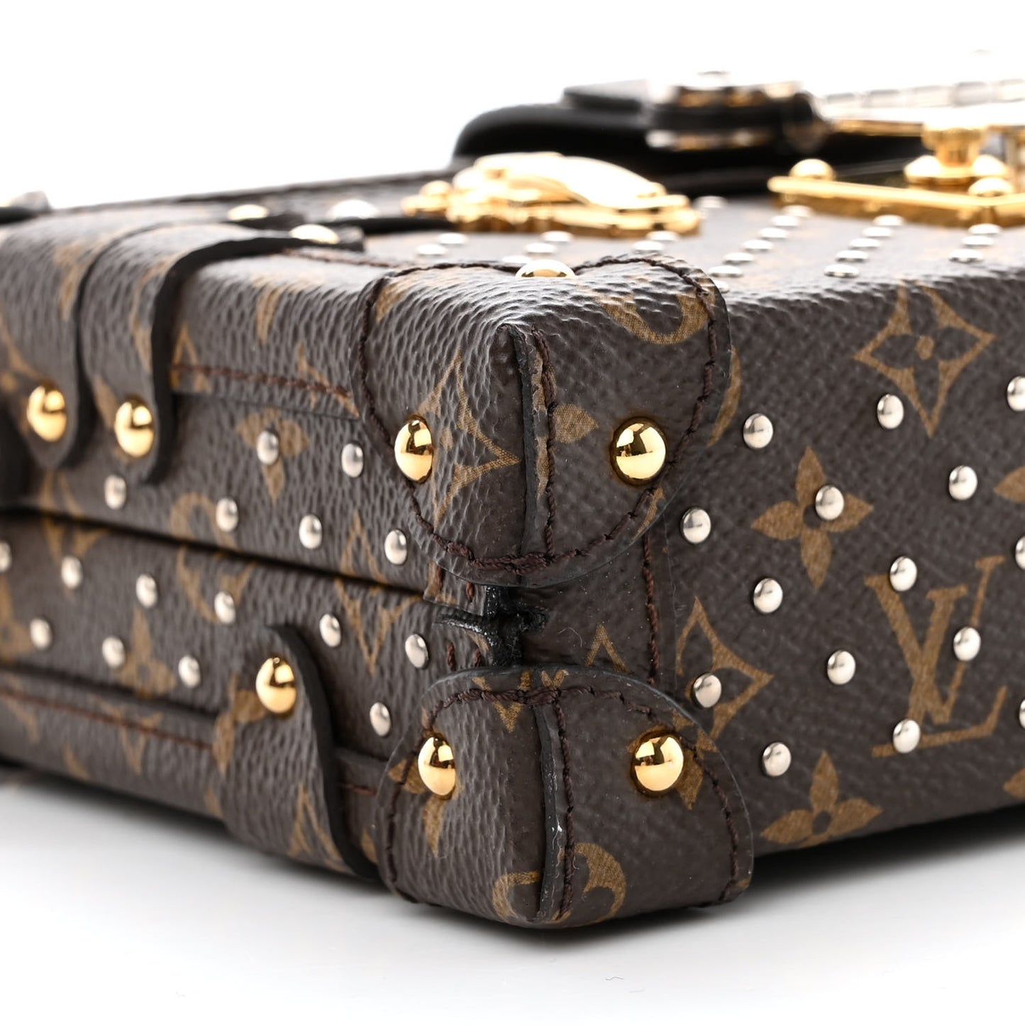 Monogram Studded Petite Malle